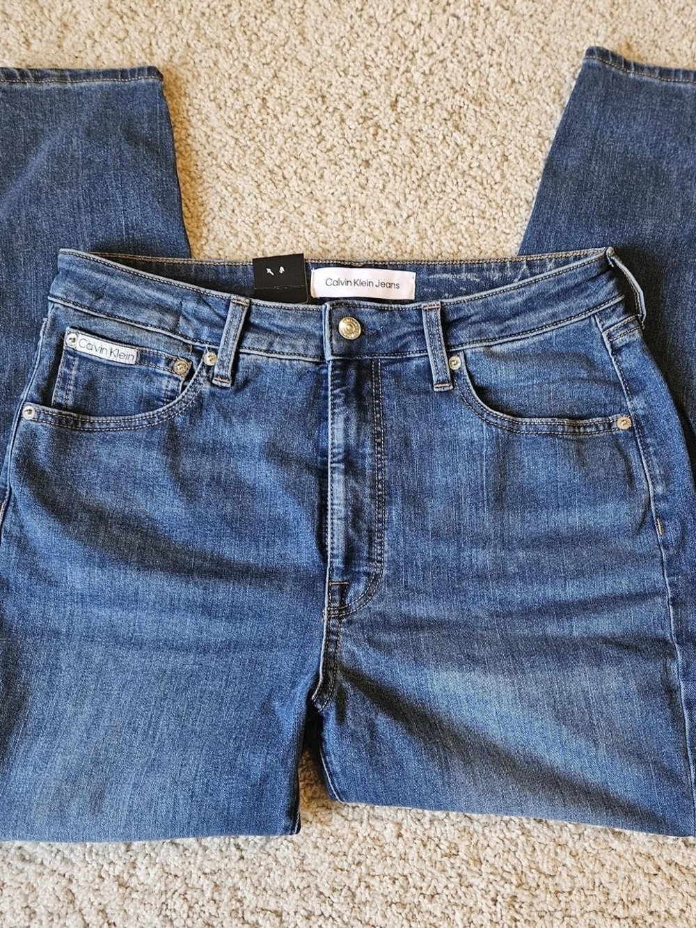 NWT Calvin Klein High Rise Skinny Ankle
